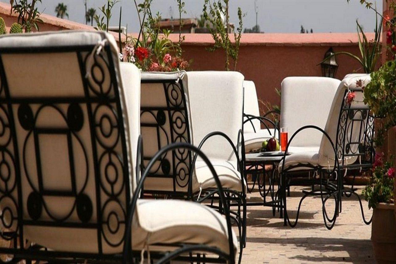 Riad Palais Calipau Marrakesh Extérieur photo Rooftop terrace