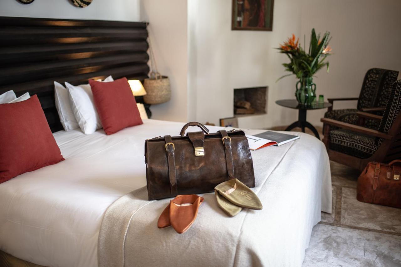 Riad Palais Calipau Marrakesh Extérieur photo A bedroom at the hotel