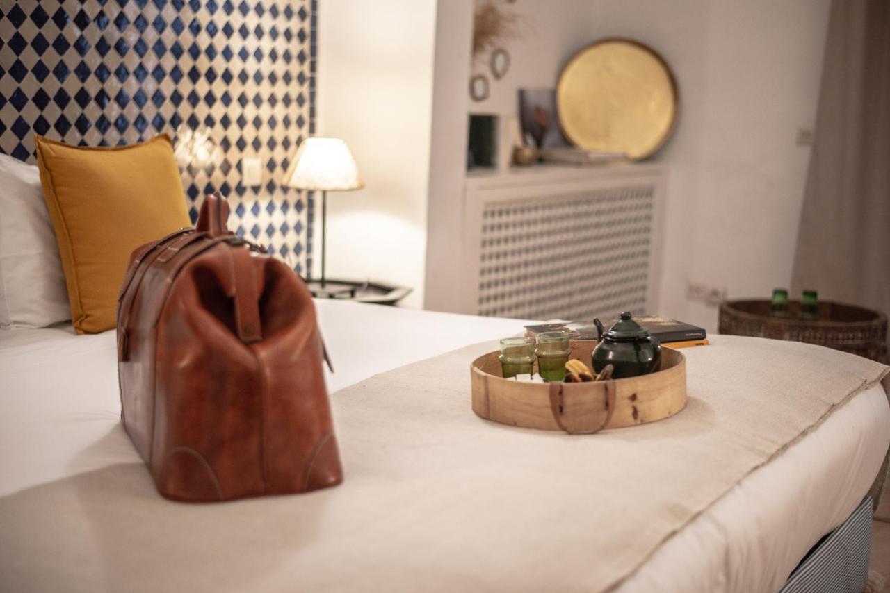 Riad Palais Calipau Marrakesh Extérieur photo A bedroom at the hotel