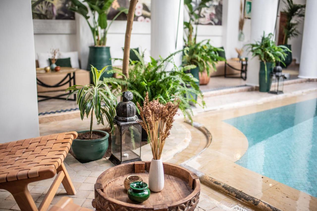 Riad Palais Calipau Marrakesh Extérieur photo The swimming pool at the hotel